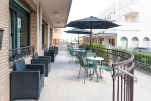 Balkón nebo terasa v ubytování Hotel Martinez