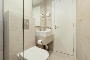 Koupelna v ubytování HOTEL TALIA