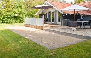 Zahrada ubytování Holiday Home Sydskrænten Oksbøl Denmark