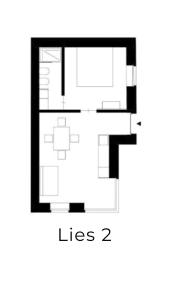 Plán poschodí v ubytovaní Casa Lies - Apartments