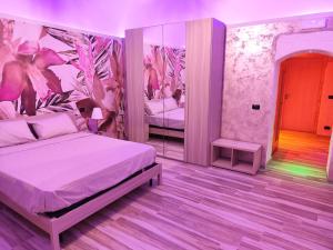 Postel nebo postele na pokoji v ubytování Suite Aurora Floreale + 56 fotografií