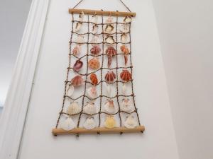 a rack of pastries on a wall at Navigators Rest in Whitby