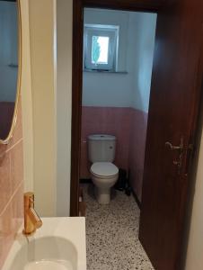Koupelna v ubytování Vakantiehuis 't Leideveld