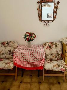 Χώρος καθιστικού στο Andrea's Apartments Naxos Center