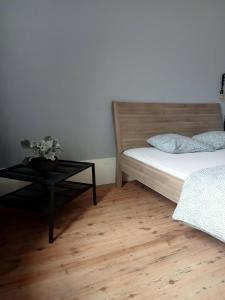 Letto o letti in una camera di La cense du vieux frêne