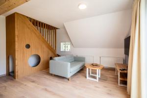 Posezení v ubytování Apartmány U 3 Zbujů