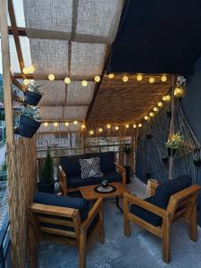 Posezení v ubytování Gondola Apartment