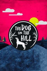 a dog on the hill sign with a dog on the hill at The Dog on the Hill in Manāli