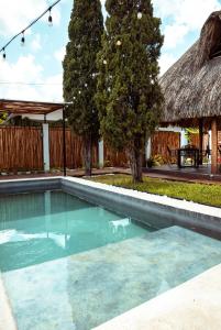 Πισίνα στο ή κοντά στο Hotel y Beach Club Casa Mia Xulha -Bacalar