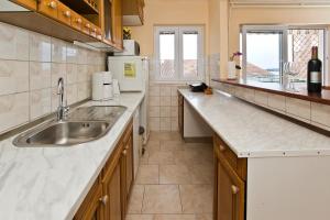 Kuchyň nebo kuchyňský kout v ubytování Guesthouse Aurora