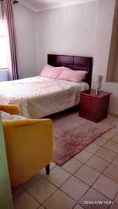 Krevet ili kreveti u jedinici u okviru objekta DEPARTAMENTO FAMILIAR Casa Iglesias
