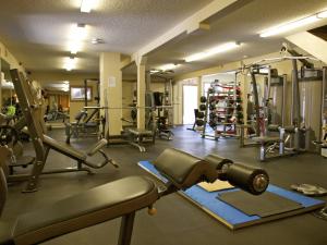 Fitness centrum a/nebo fitness zařízení v ubytování YPC Fitness & Accomodations