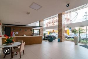 Lobbyen eller receptionen på Lindo Flat no Manaira Apart Hotel 502A + 40 billeder