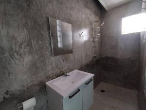 Koupelna v ubytování Samba rooms