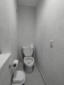 Koupelna v ubytování Samba rooms