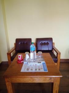 منطقة جلوس في Hotel Mirage Sauraha