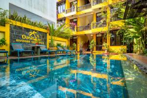 Bazén v ubytování Hoi An Green Riverside Oasis Villa nebo v jeho okolí