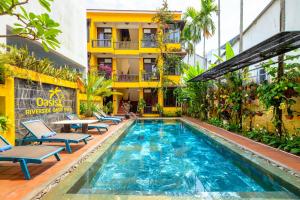Bazén v ubytování Hoi An Green Riverside Oasis Villa nebo v jeho okolí