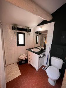 Koupelna v ubytování Charmant appartement