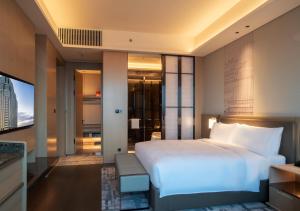 TV a/nebo společenská místnost v ubytování JW Marriott Hotel Xi'an