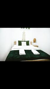 Łóżko lub łóżka w pokoju w obiekcie Brasov Accomodation1
