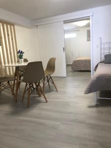 Voodi või voodid majutusasutuse Afrodete Hotel toas