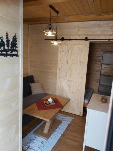 Posezení v ubytování Apartamenty i Domki Biały Dunajec