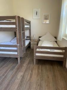 Двухъярусная кровать или двухъярусные кровати в номере Störtebeker 13