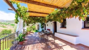 Balkón nebo terasa v ubytování Cortijo Maravilla Frigiliana by Ruralidays