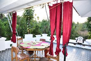 Μπαλκόνι ή βεράντα στο Oceangreen cottage