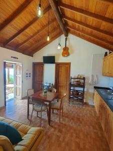 Posezení v ubytování Finca Ancestros