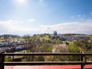 a view of a city from a balcony at Apartment B807 by Interhome in Lahnstein