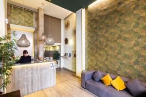 Kuchyň nebo kuchyňský kout v ubytování Sweet Hotel Continental
