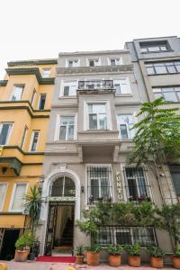 O edifício em que o hostel se localiza