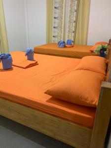 Postel nebo postele na pokoji v ubytování Soul Travellers Dagatan Guesthouse