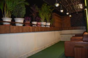 Posezení v ubytování Hotel UR Comforts Jayanagar