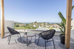 Balkón nebo terasa v ubytování Kaktus Suites Private Pool