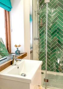 A bathroom at The Tower, Moray Firth Holiday Home