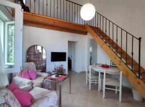 Posezení v ubytování Villa Carmen