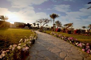 A garden outside Aurora Oriental Resort Sharm El Sheikh