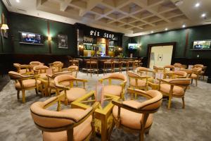 The lounge or bar area at Aurora Oriental Resort Sharm El Sheikh