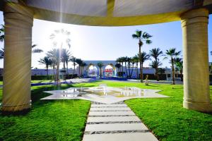 A garden outside Aurora Oriental Resort Sharm El Sheikh