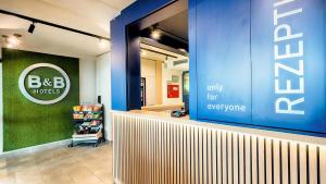Vstupní hala nebo recepce v ubytování B&B Hotel München-Garching