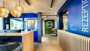 Vstupní hala nebo recepce v ubytování B&B Hotel München-Garching