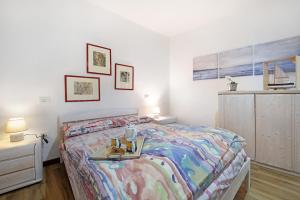 Postel nebo postele na pokoji v ubytování Cascina Nonna Nina