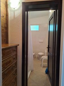 A bathroom at Casa Solanas new