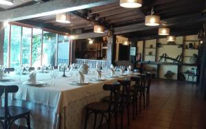 Restaurace v ubytování Hotel Gastronómico Casa Rosalia