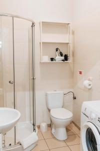 Koupelna v ubytování Apartamenty Optimal