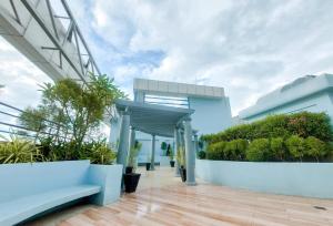 a view of a building with a walkway at Prime Studio at The Loop Tower in Cagayan de Oro