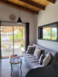 Ein Sitzbereich in der Unterkunft Villa Daita 1